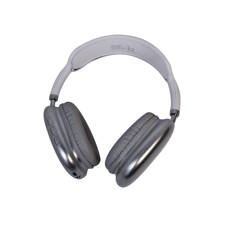 Headphone Wireless Metal Folding Silver 52090314
